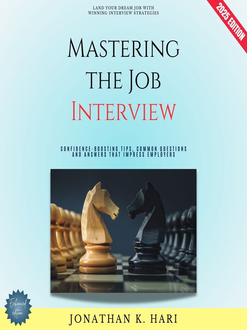 Title details for Mastering the Job Interview by Jonathan K. Hari - Wait list